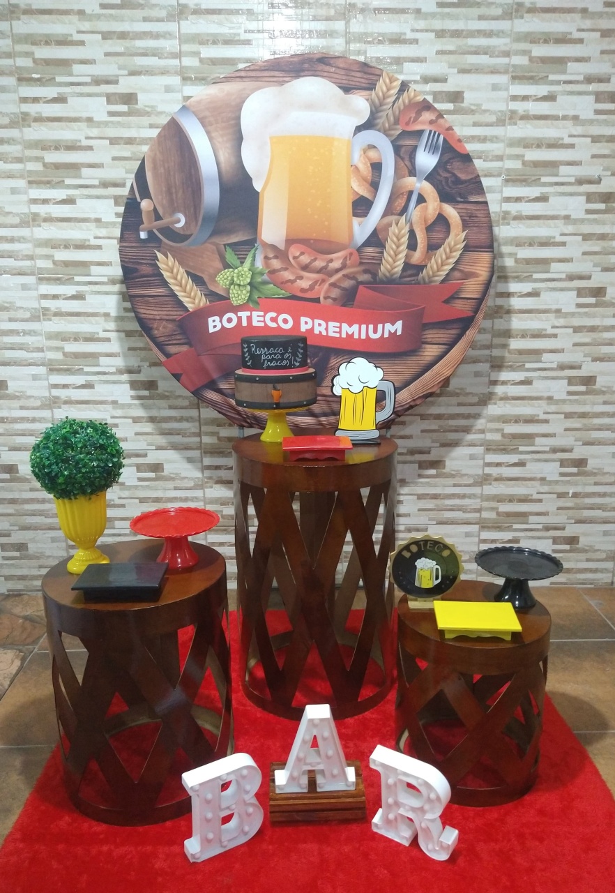 Pegue E Monte Boteco 3 - Realize Decorações