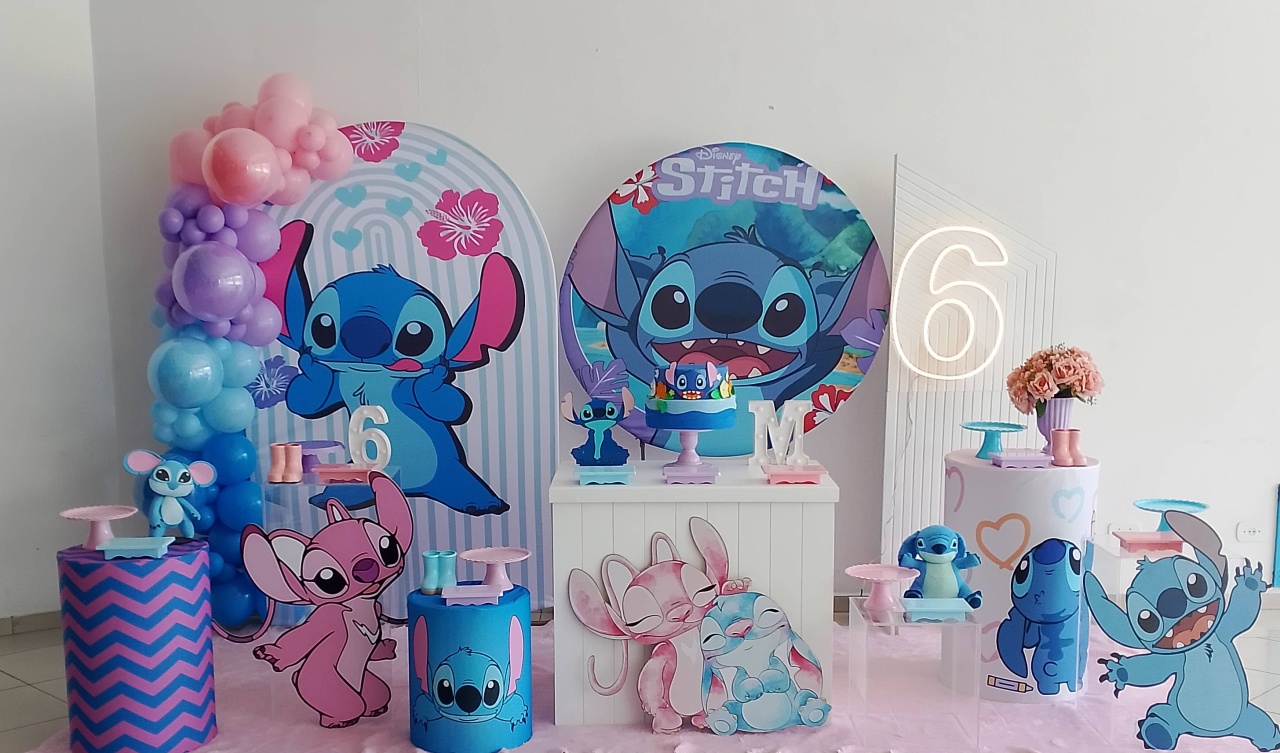 Pegue E Monte Stitch 3 Mega Luxo  - Realize Decorações