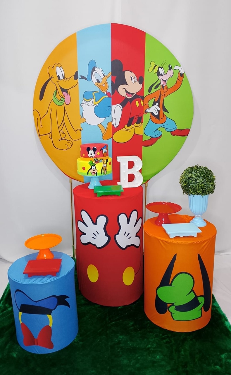 Pegue E Monte Turma Do Mickey - Realize Decorações
