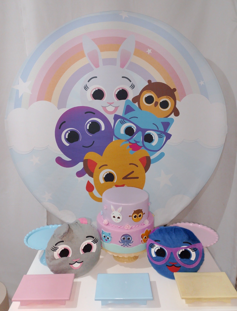 Kit Sem Mesa Bolofofo Menina - Realize Decorações