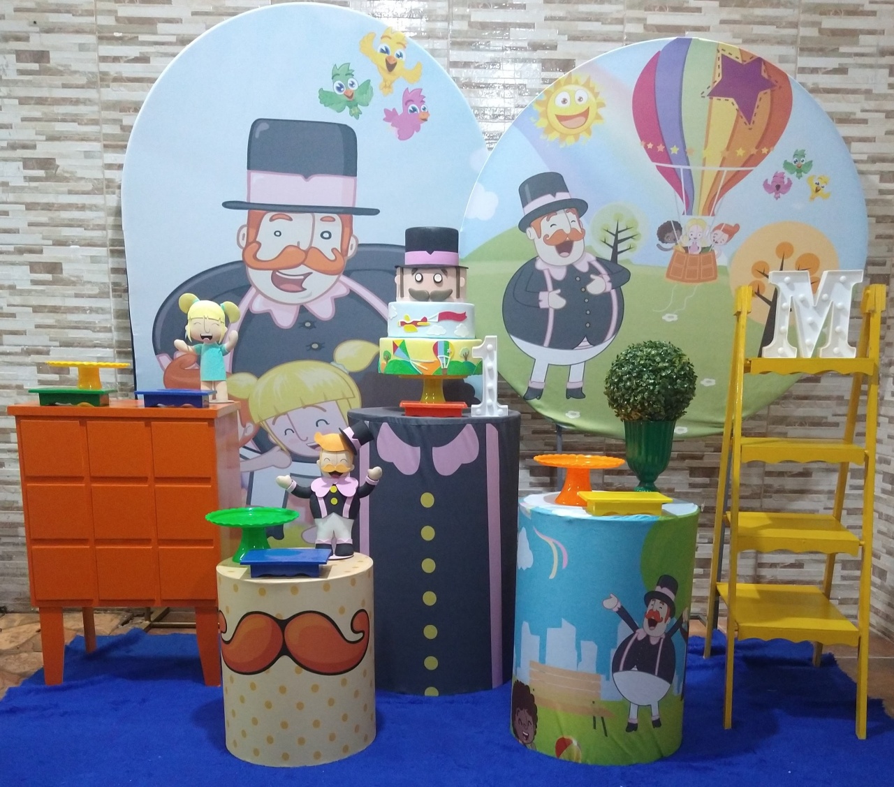 Pegue E Monte Mundo Bita Luxo - Realize Decorações