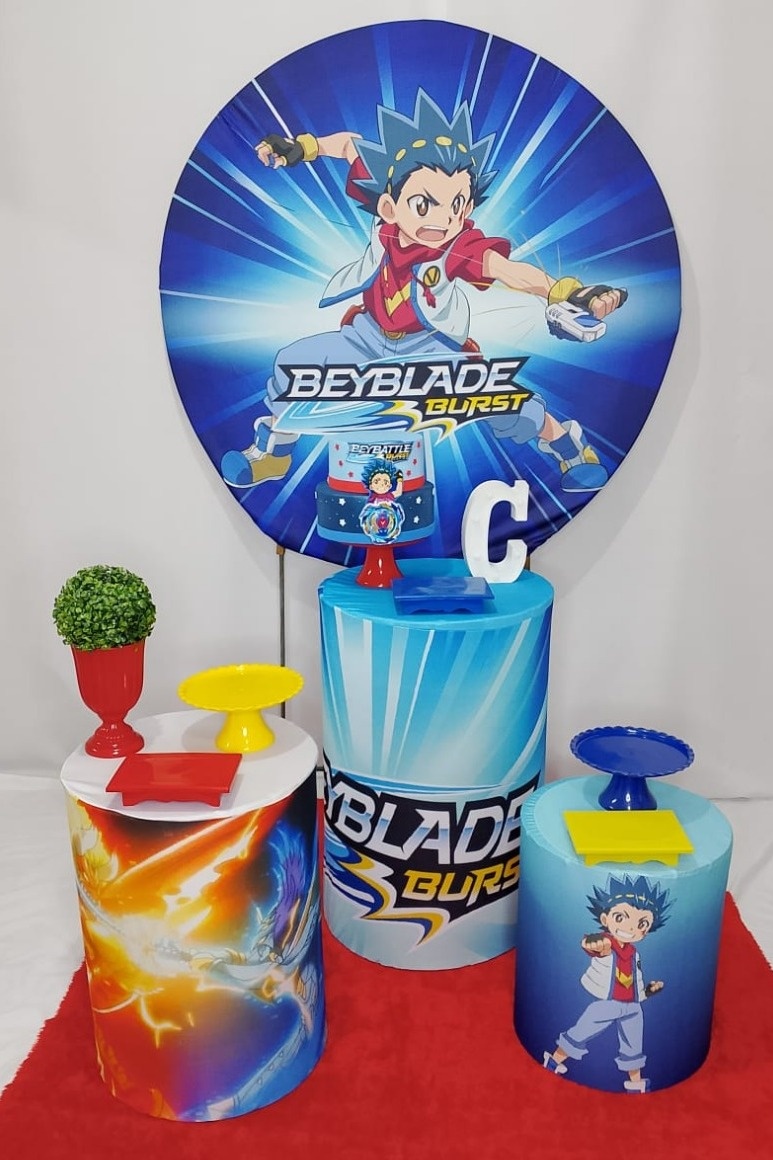 Pegue E Monte  Beyblade - Realize Decorações