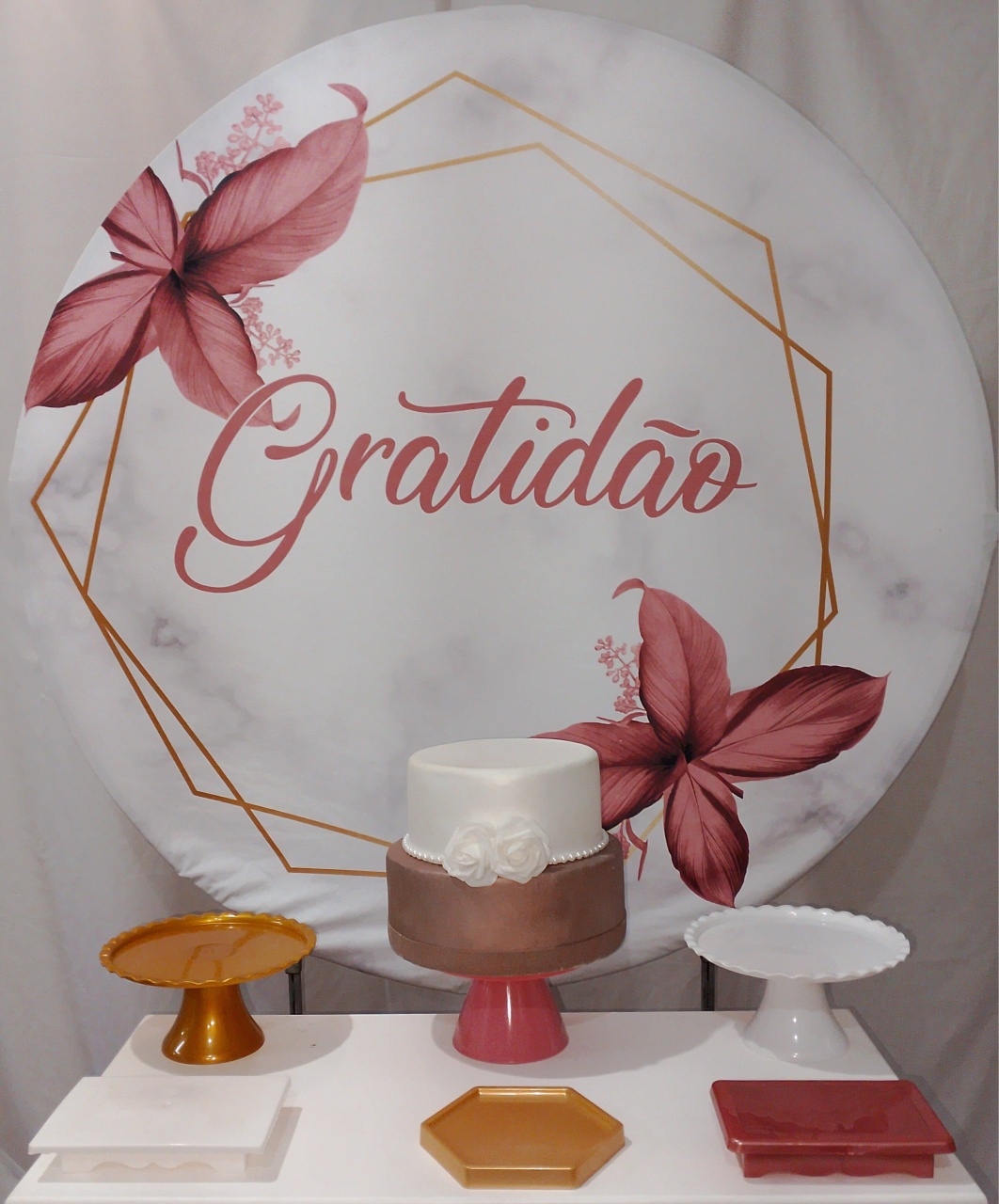 Kit Sem Mesa Gratidão  - Realize Decorações
