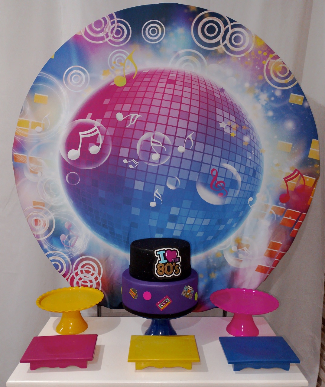 Kit Sem Mesa Anos 80 - Realize Decorações