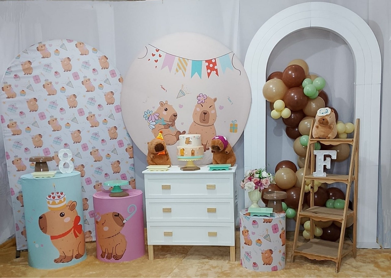 Pegue E Monte Capivara Luxo 1 - Realize Decorações
