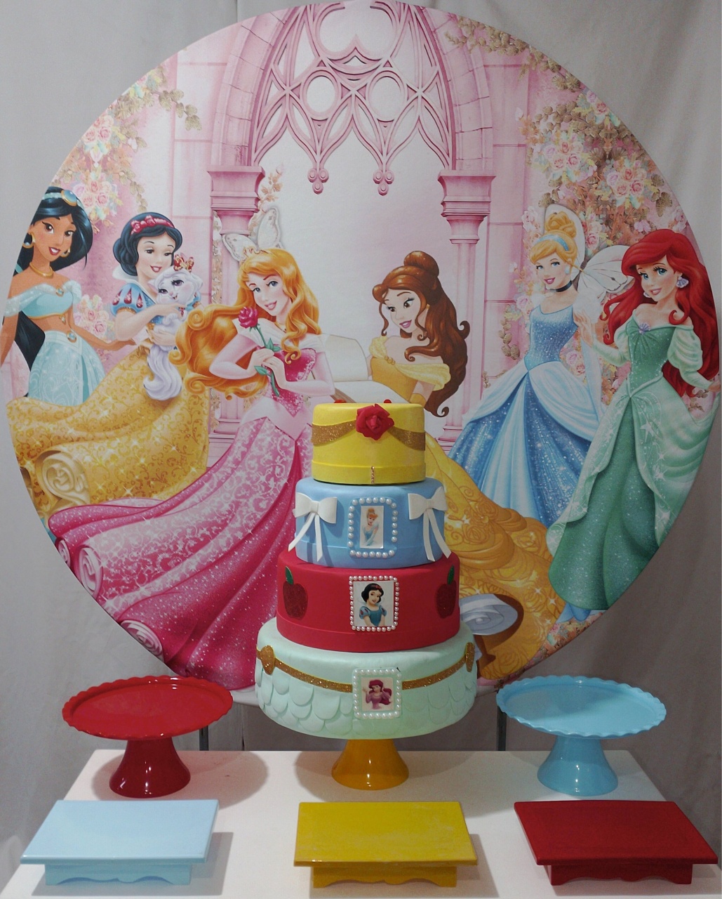 Kit Sem Mesa Princesas  - Realize Decorações