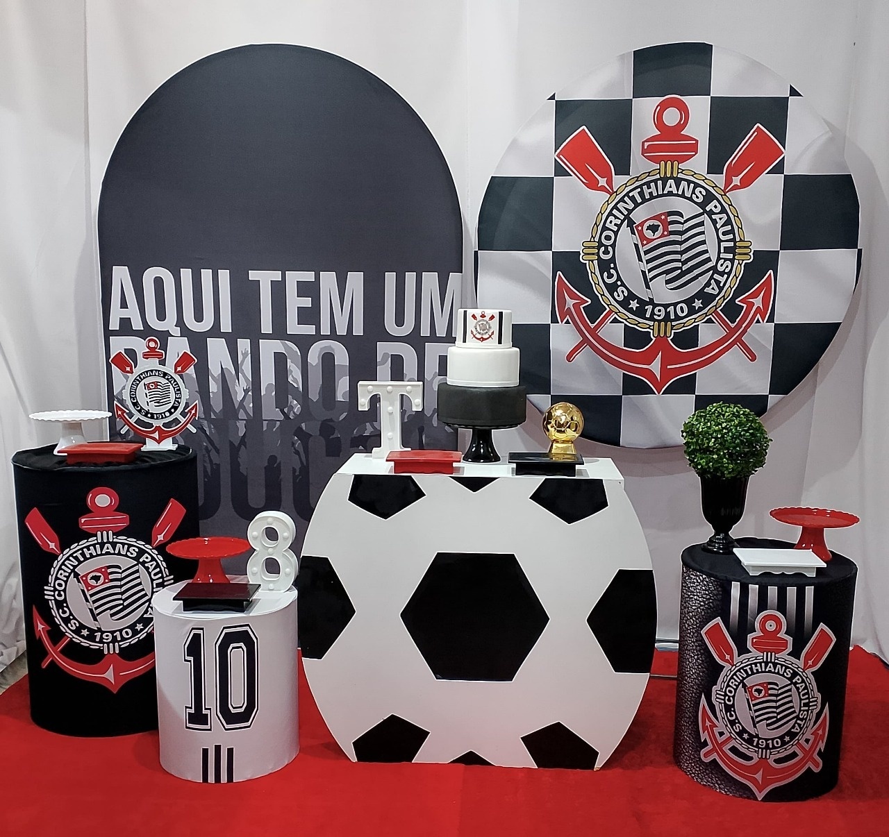 Pegue E Monte Corinthians  Luxo 3 - Realize Decorações