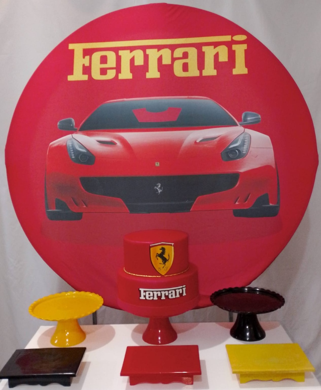 Kit Sem Mesa Ferrari - Realize Decorações