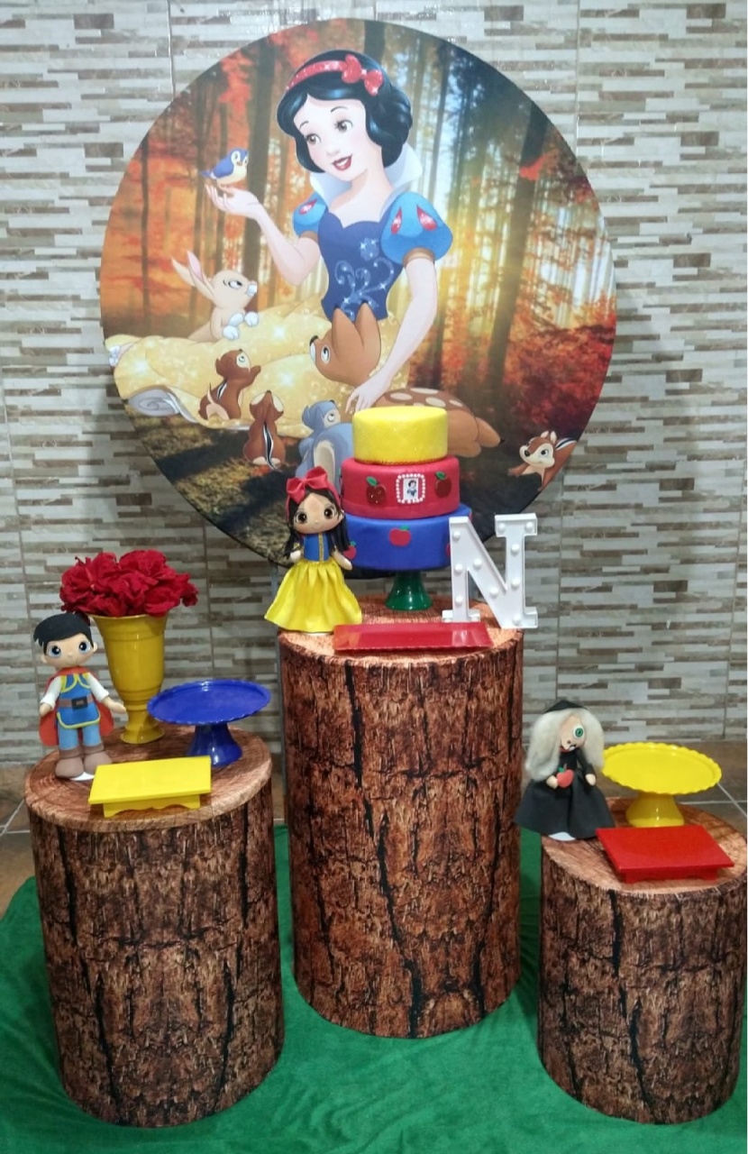 Pegue E Monte Branca de Neve - Realize Decorações