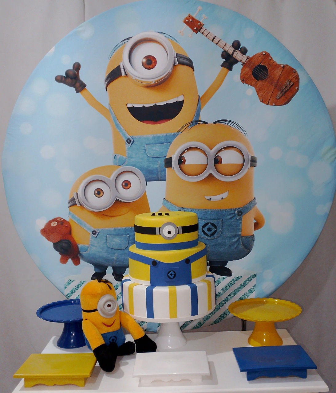 Kit Sem Mesa Minions  - Realize Decorações