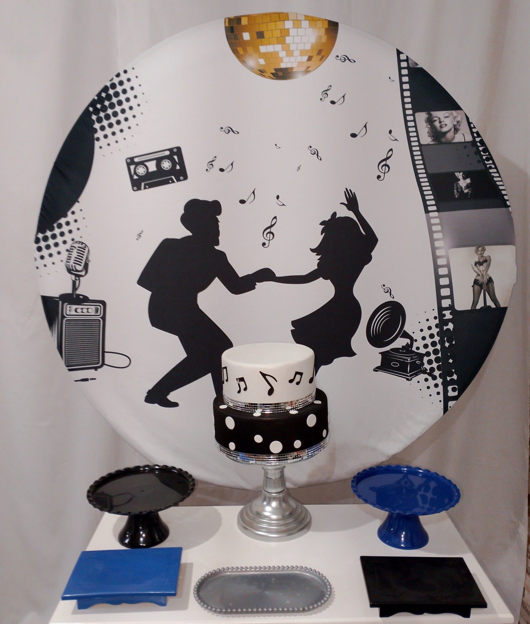 Kit  Sem Mesa Anos 60 - Realize Decorações