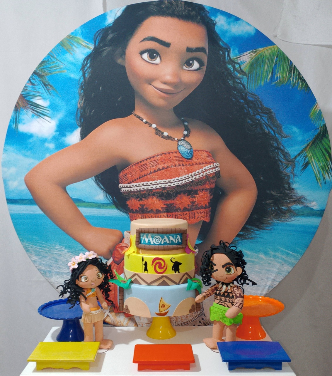 Kit Sem Mesa Moana Adulta  - Realize Decorações