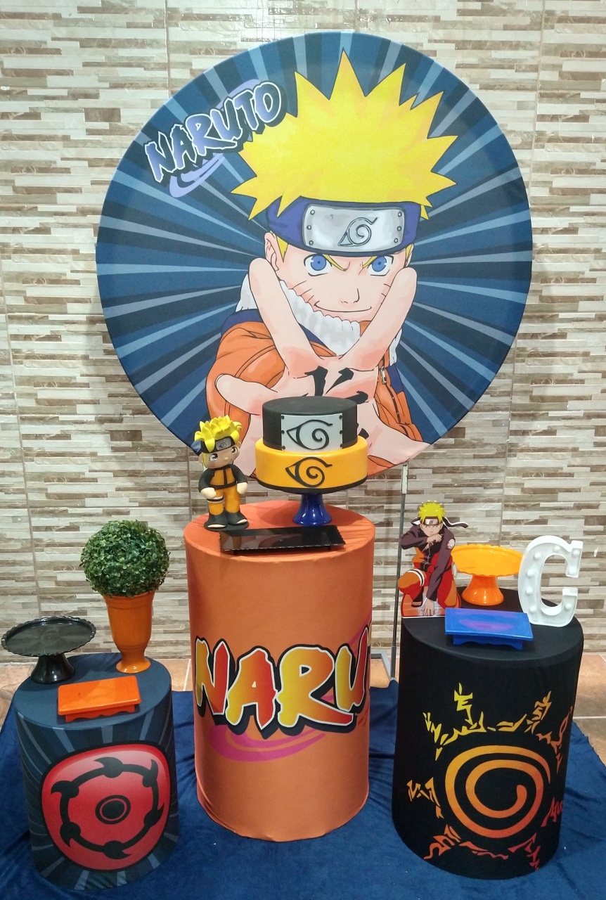 Pegue E Monte Naruto - Realize Decorações