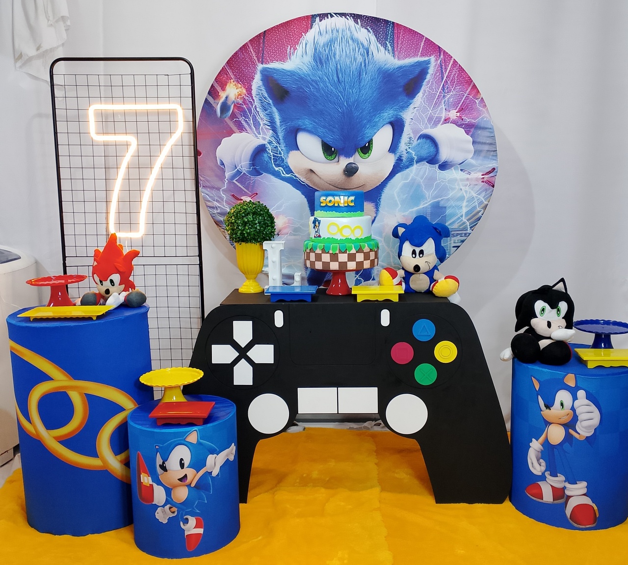 Pegue E Monte Sonic Luxo 2 - Realize Decorações
