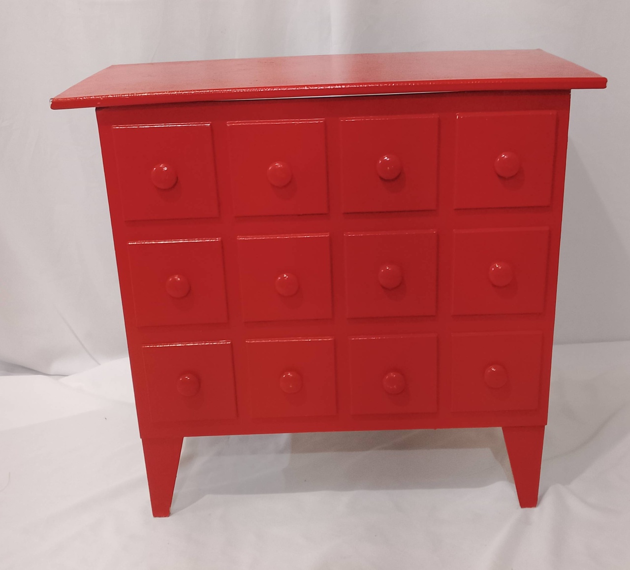 Cômoda Vermelha G - Realize Decorações