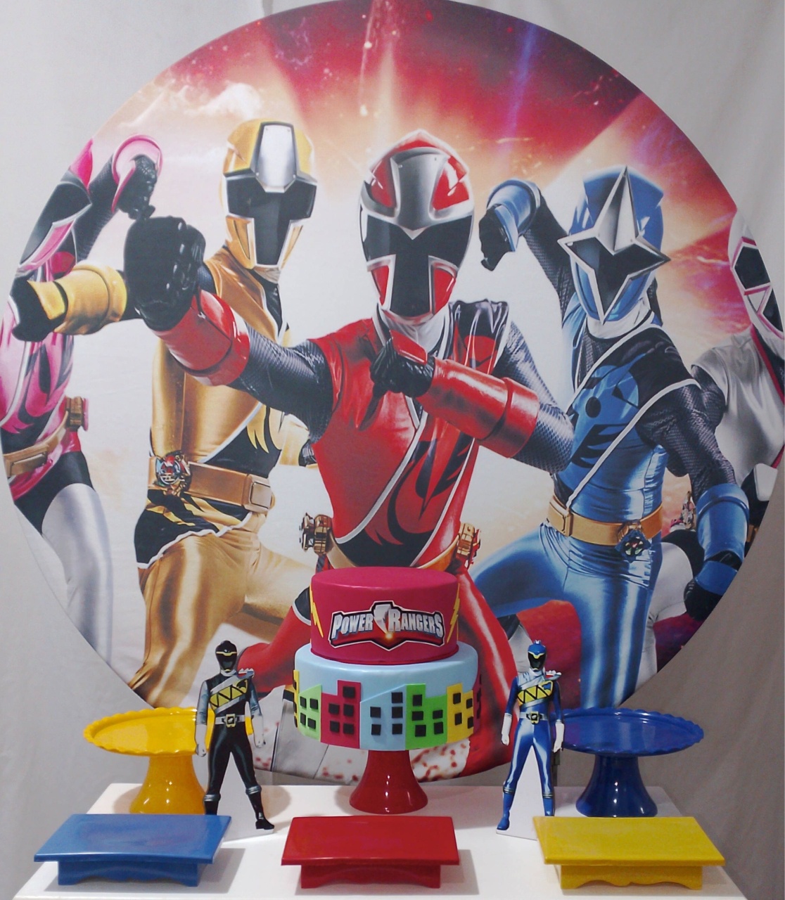 Kit Sem Mesa Power Rangers  - Realize Decorações