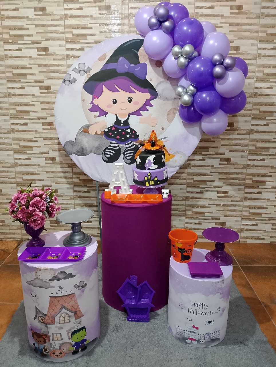 Pegue E Monte Halloween 4 - Realize Decorações