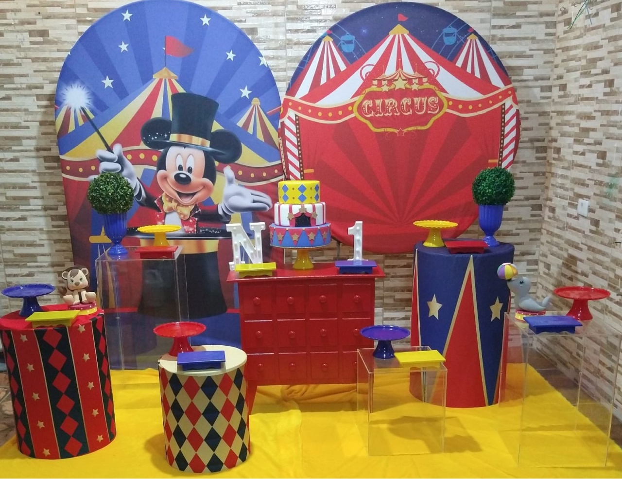 Pegue E Monte  Ciro Mickey Luxo - Realize Decorações