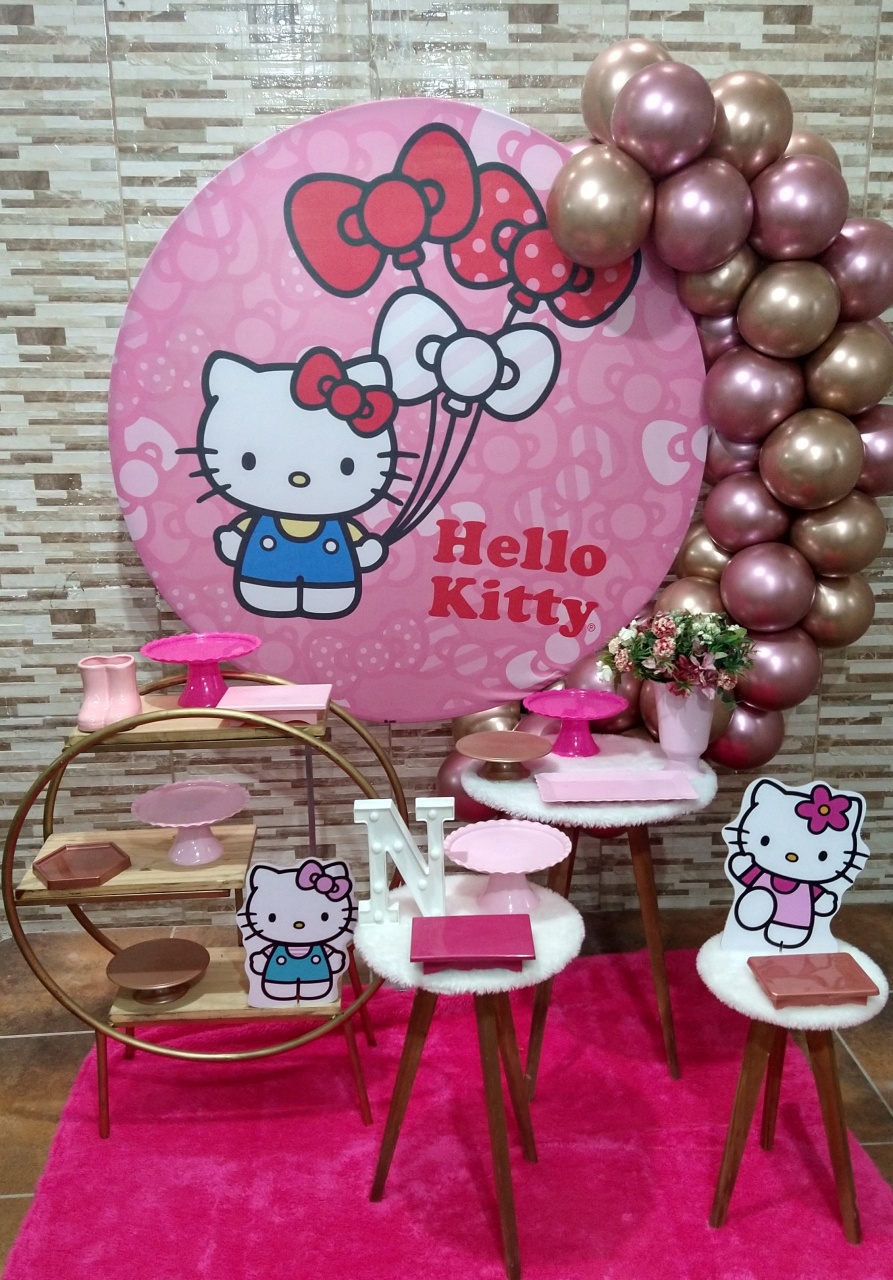Pegue E Monte Hello Kitty 2 - Realize Decorações