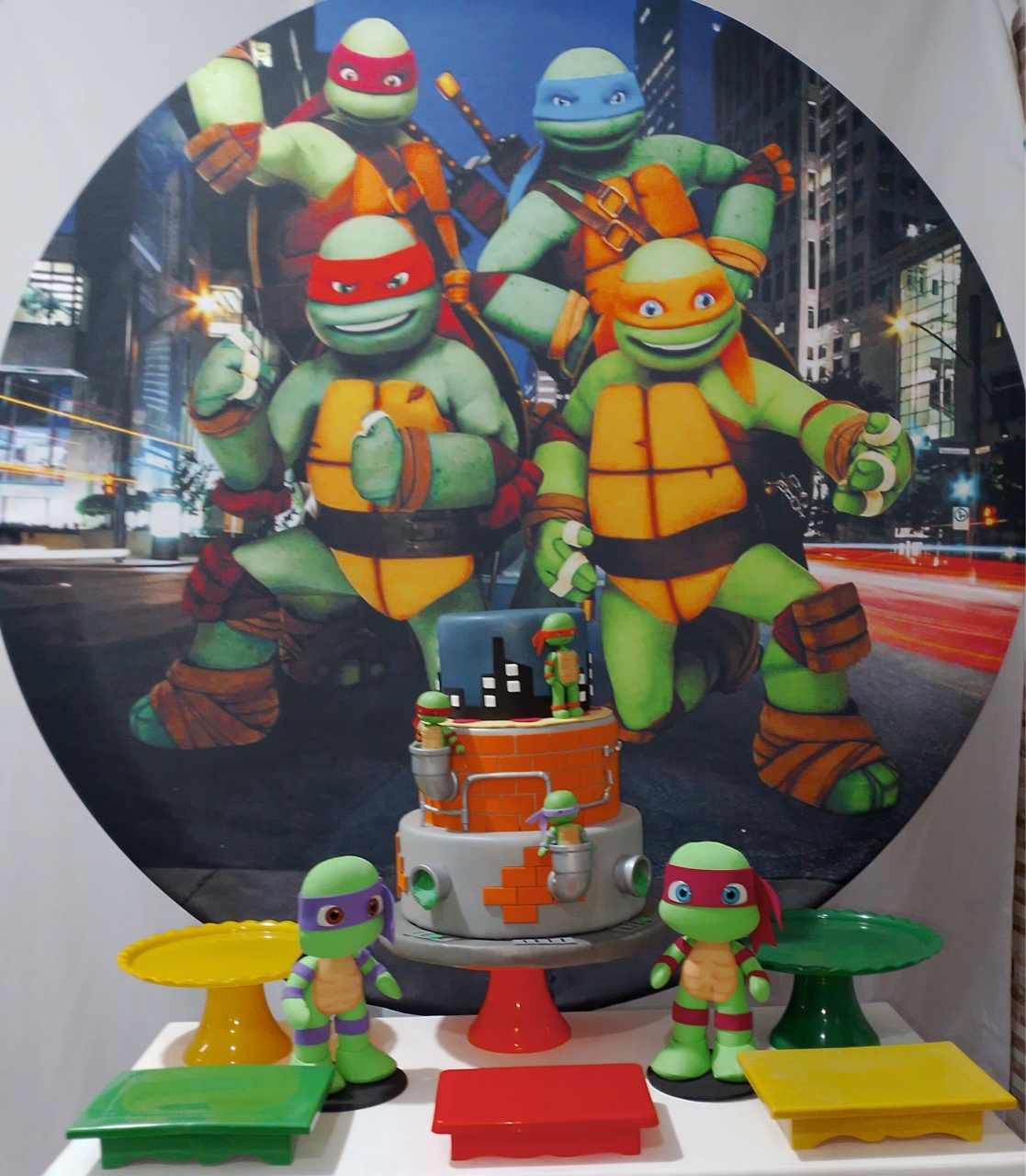 Kit Sem Mesa Tartaruga Ninja - Realize Decorações