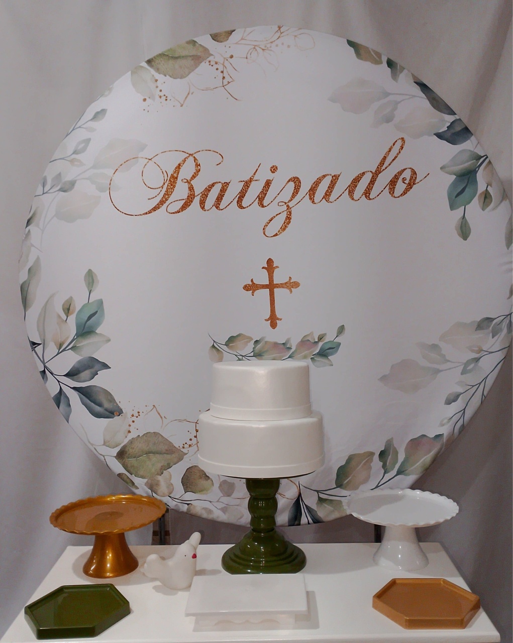 Kit Sem Mesa Batizado 4 - Realize Decorações