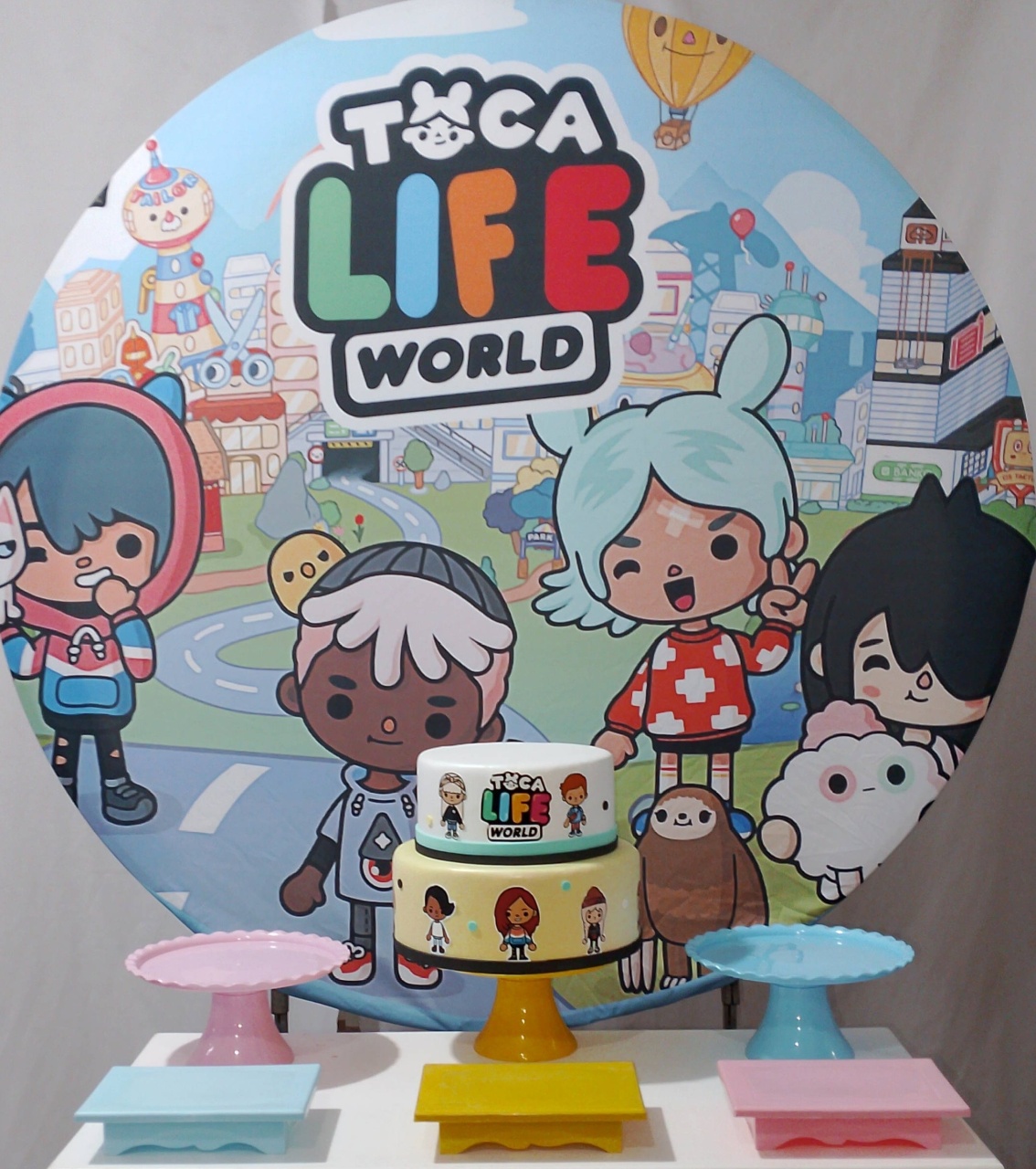 Kit Sem Mesa Toca Life  - Realize Decorações