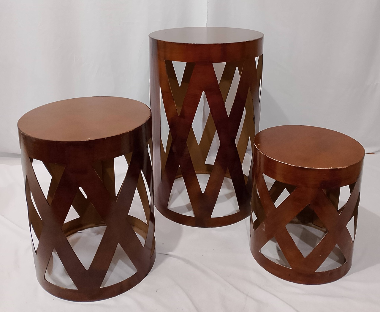 Trio de Mesas Provençal - Realize Decorações