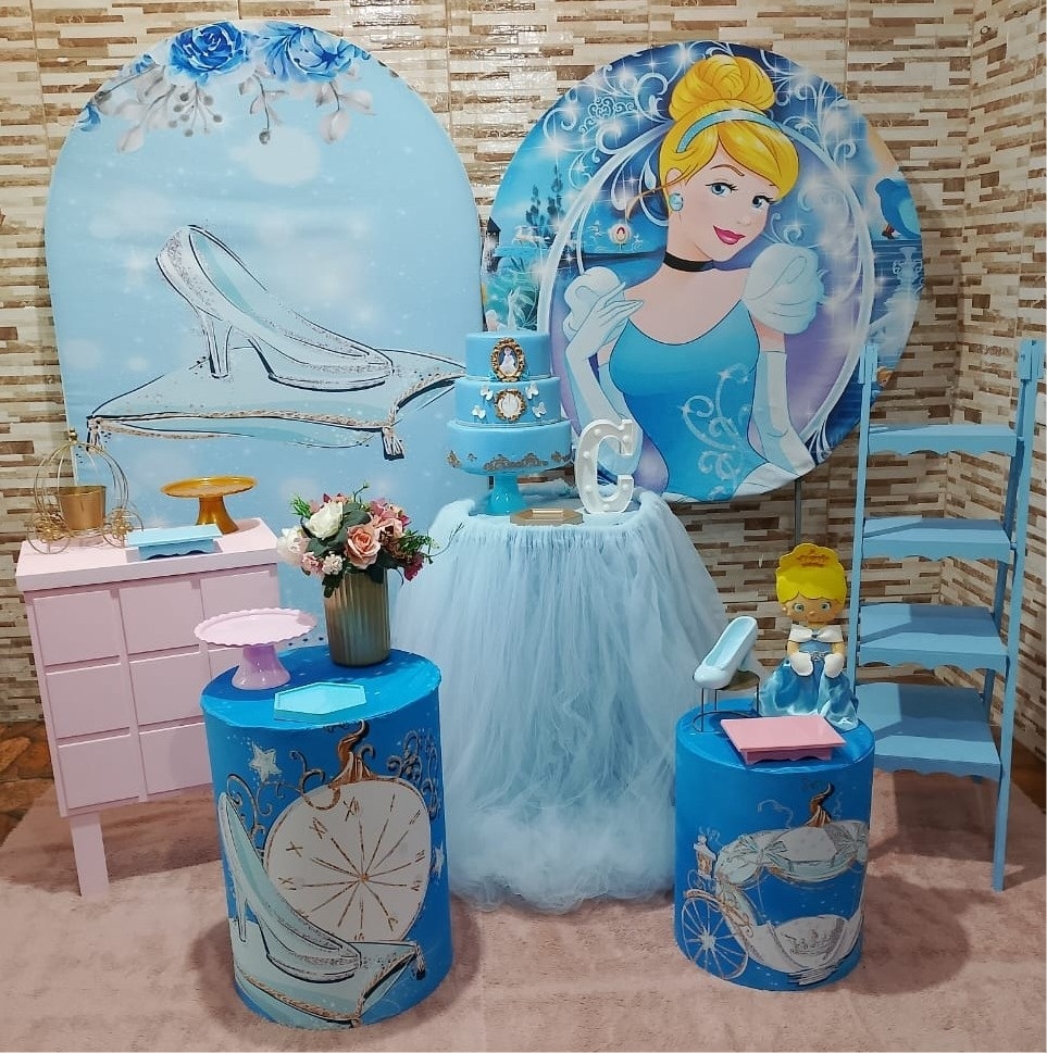 Pegue E Monte Cinderela Luxo  - Realize Decorações