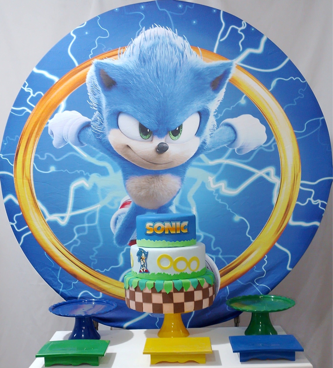 Kit Sem Mesa Sonic 1 - Realize Decorações