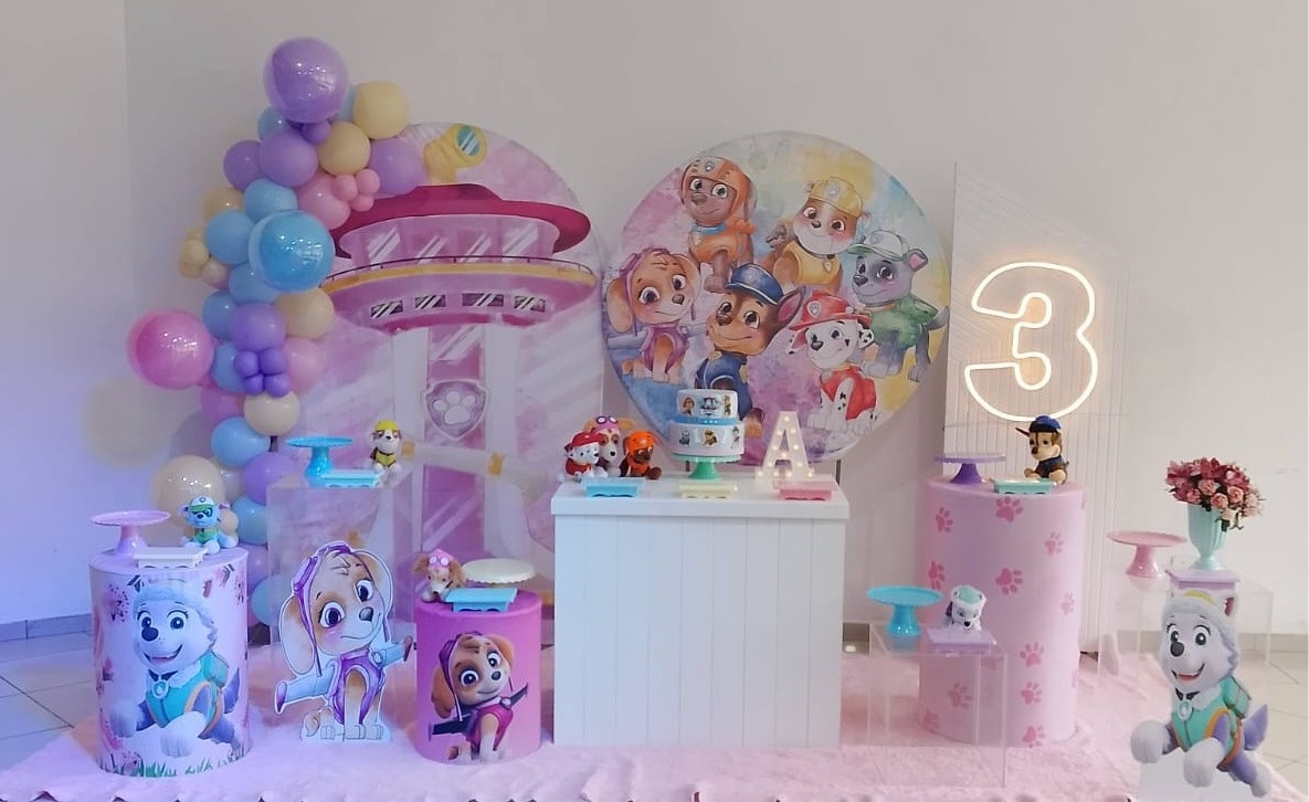 Pegue E Monte Patrulha Canina Mega Luxo - Realize Decorações