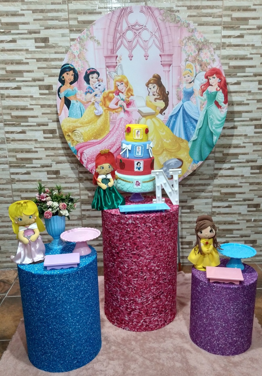 Pegue E Monte Princesas - Realize Decorações