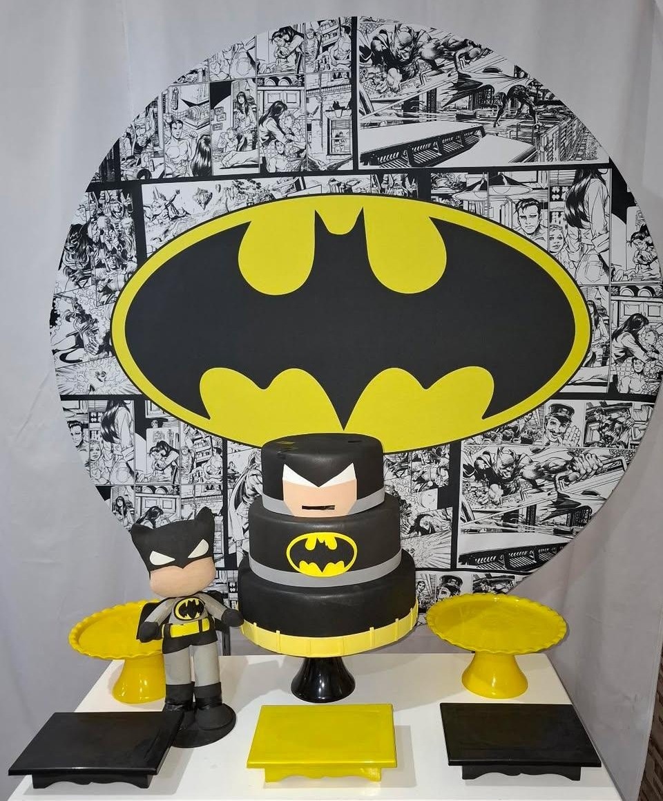 Kit Sem Mesa Batman  - Realize Decorações