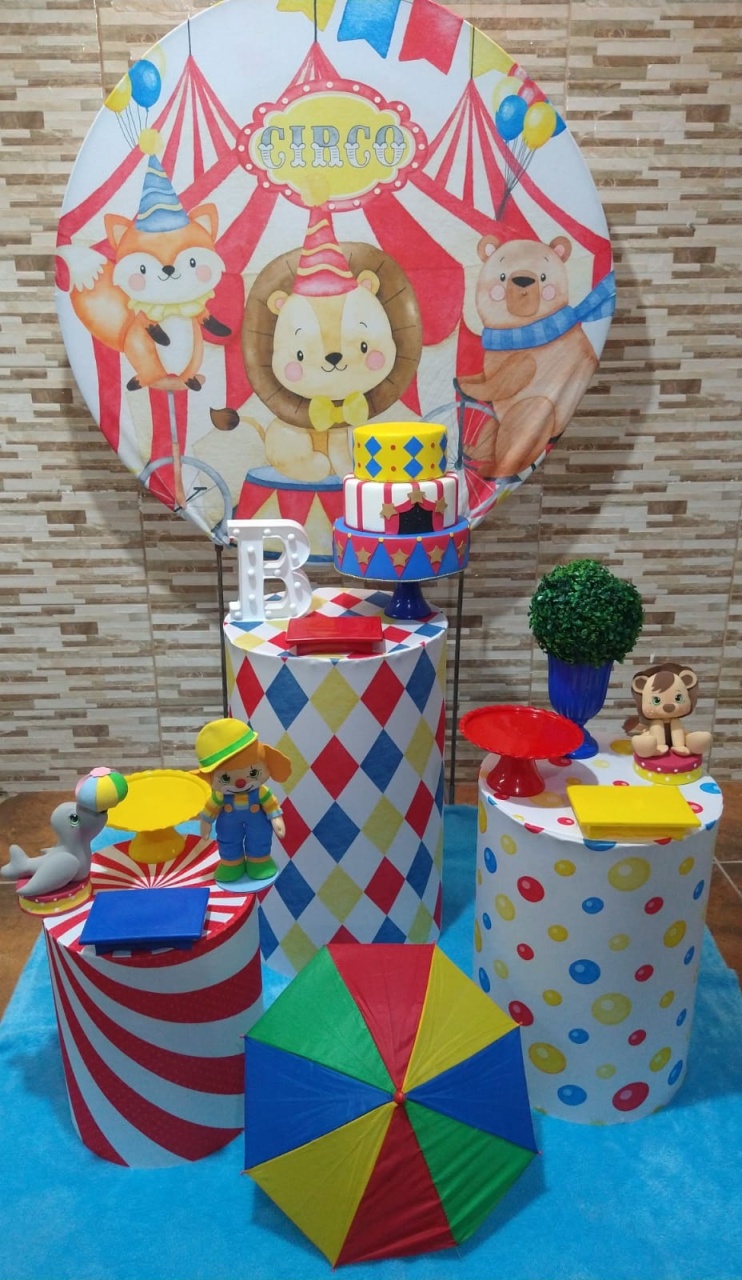 Pegue E Monte  Circo 2 - Realize Decorações