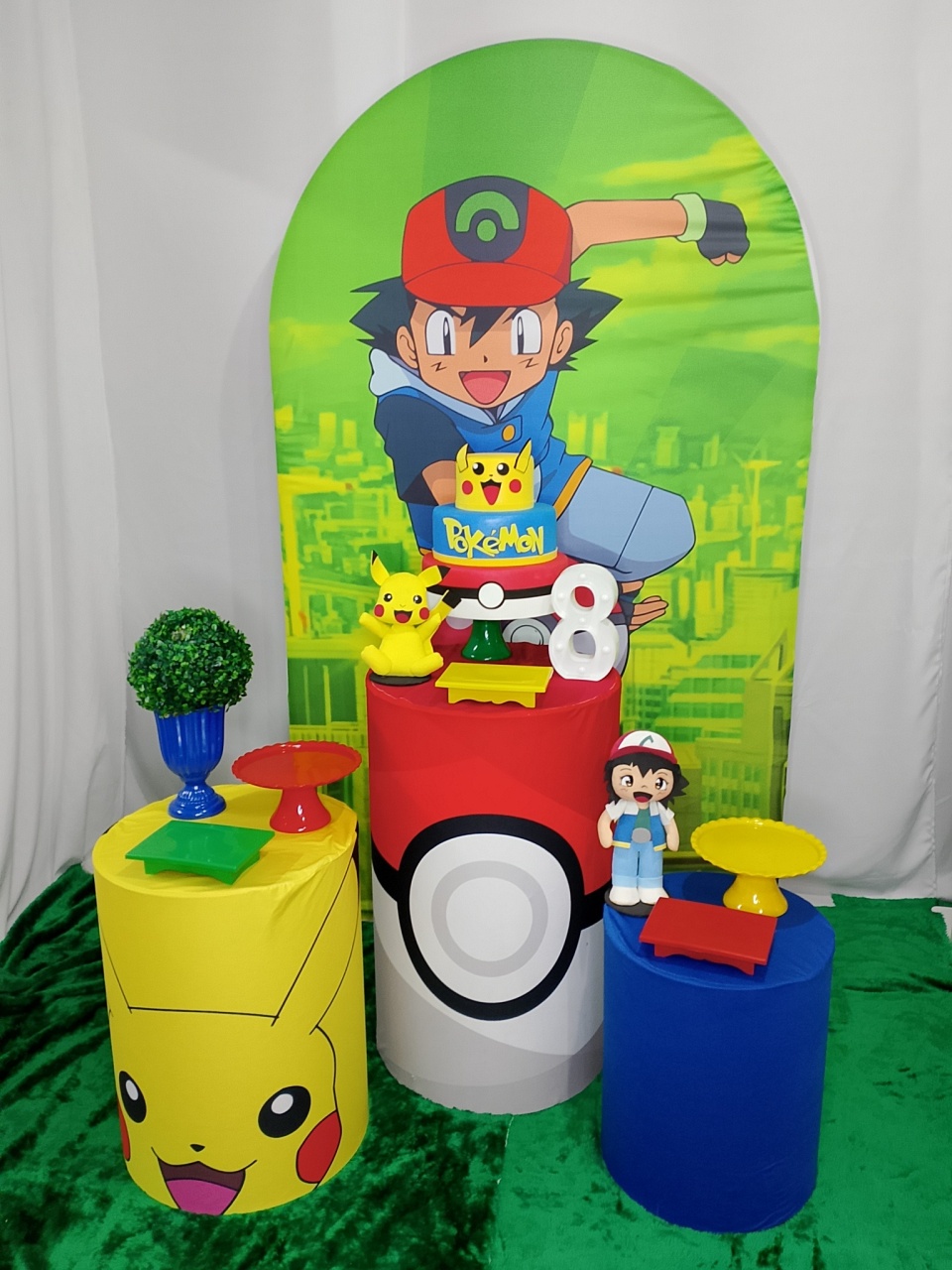 Pegue E Monte Pokémon Romano - Realize Decorações