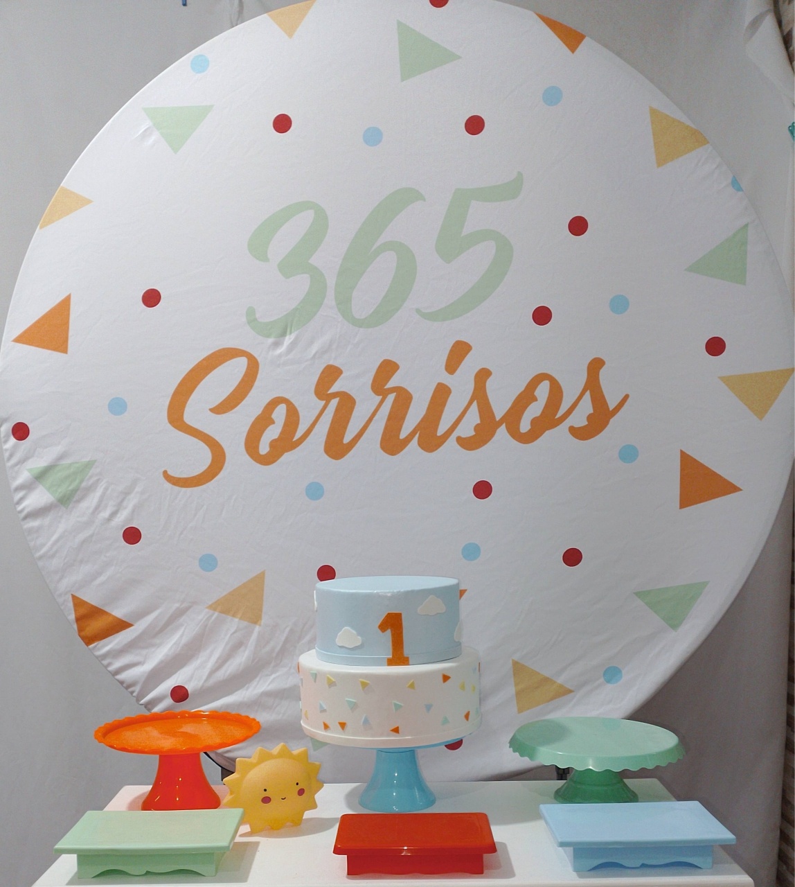 Kit Sem Mesa 365 Sorrisos - Realize Decorações