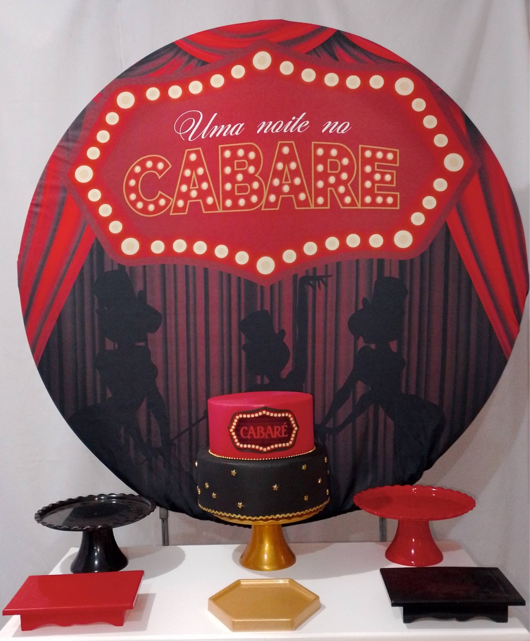 Kit Sem Mesa Cabaré  - Realize Decorações