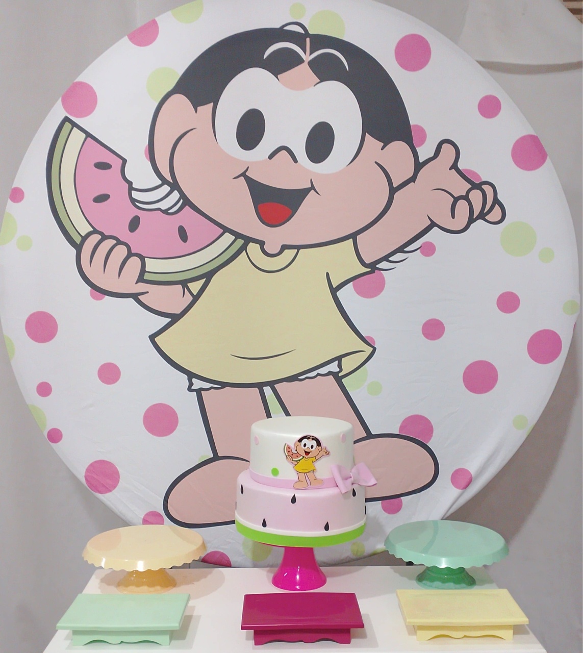 Kit Sem Mesa Magali Rosa - Realize Decorações