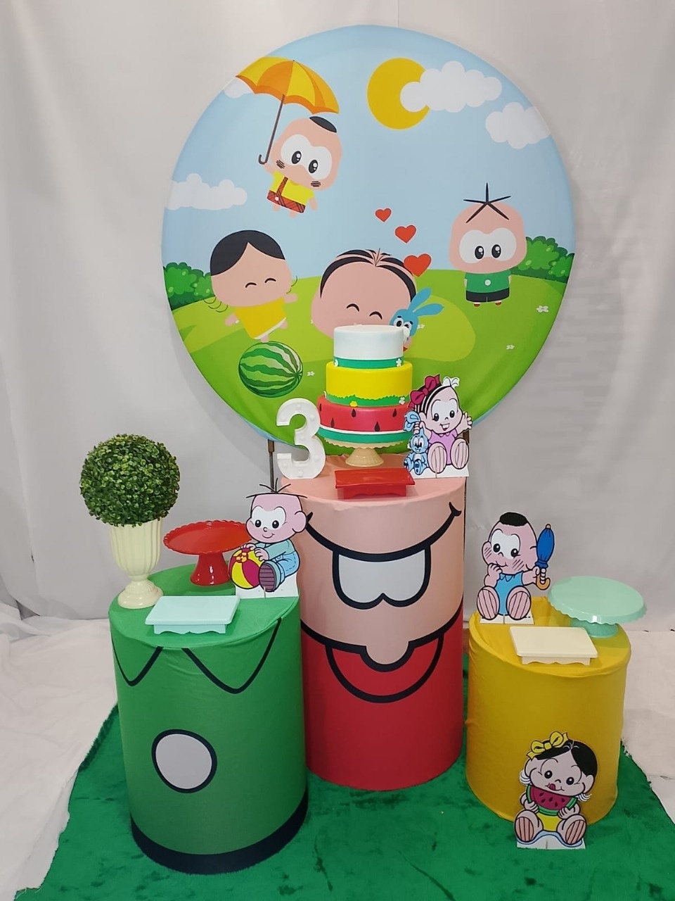 Pegue E Monte Turma da Mônica  Baby - Realize Decorações