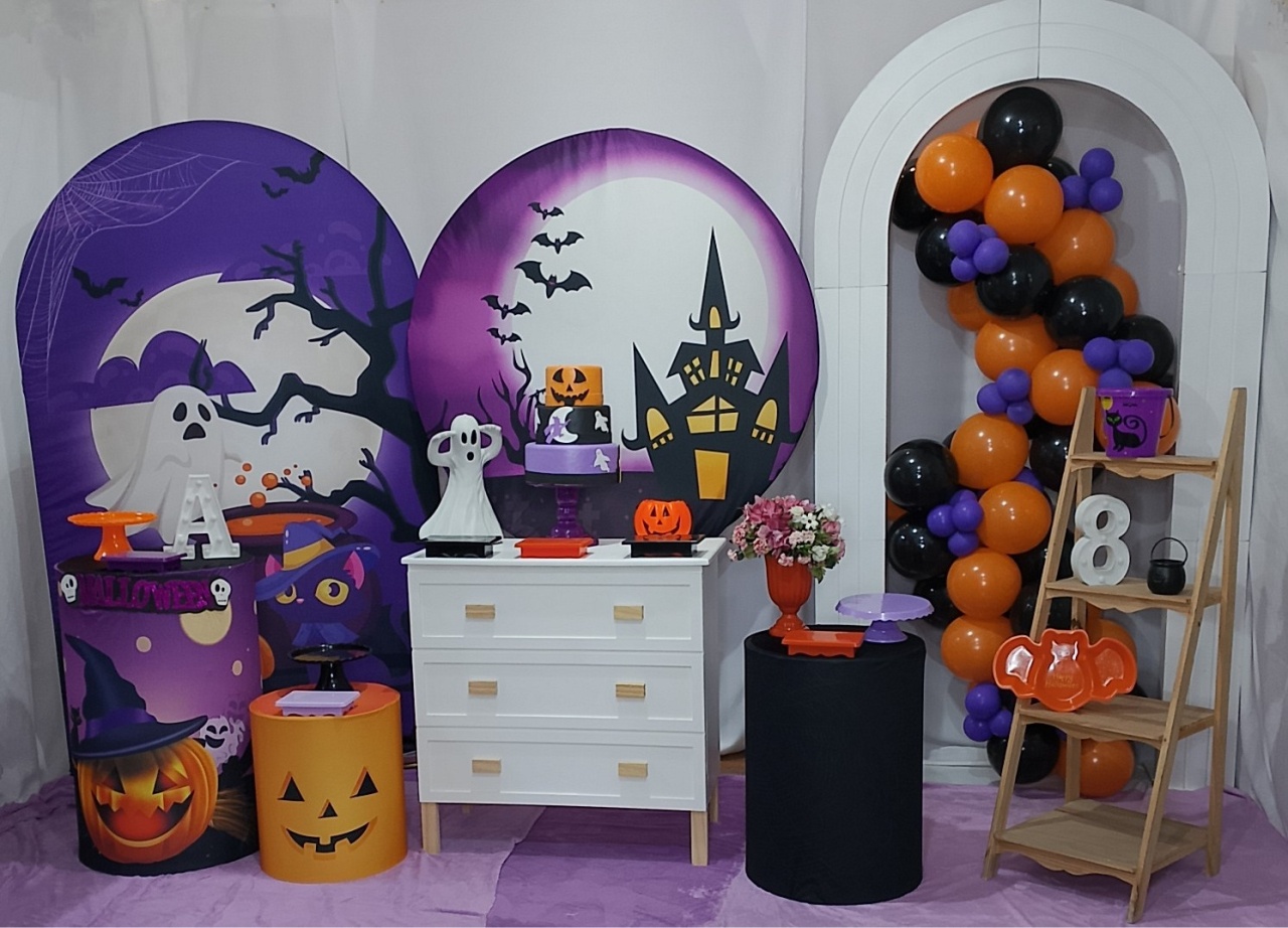 Pegue E Monte Halloween Luxo 2 - Realize Decorações