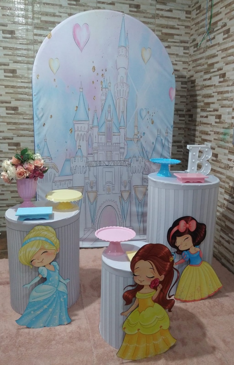 Pegue E Monte Princesas Baby - Realize Decorações