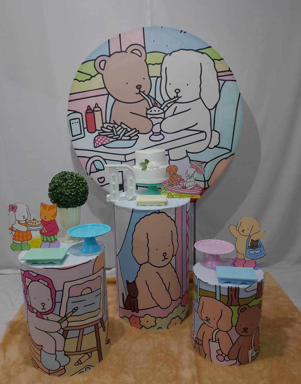 Pegue E Monte Bobbie Goods  - Realize Decorações