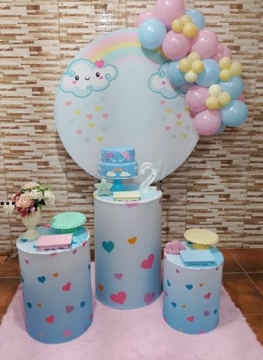 Kit Pegue E Monte Chuva de Bençãos Simples - Realize Decorações