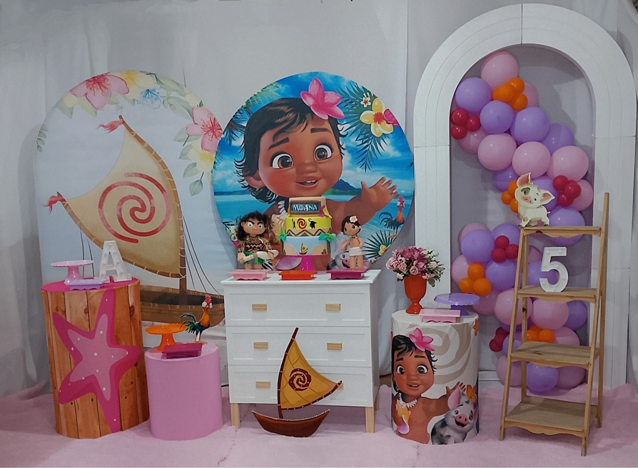 Pegue E Monte Moana Baby Luxo 1 - Realize Decorações