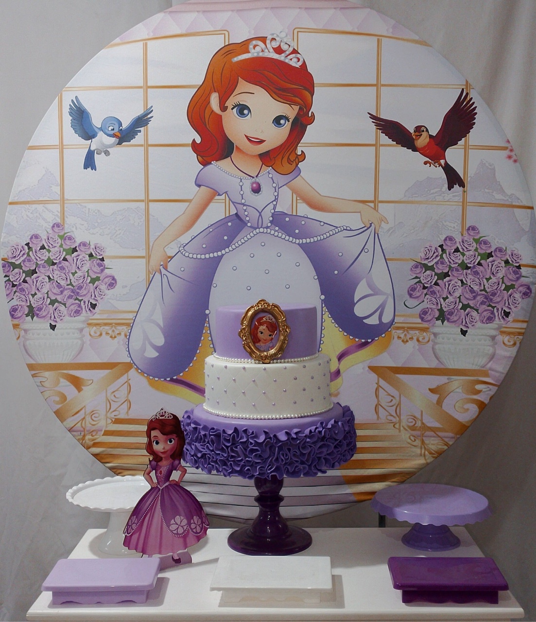Kit Sem Mesa Princesa Sophia  - Realize Decorações