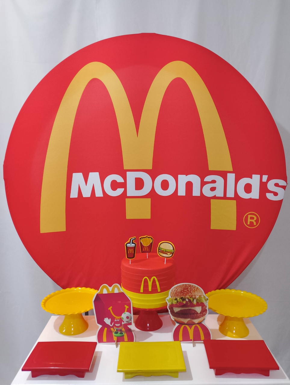 Kit Sem Mesa Mcdonald's  - Realize Decorações