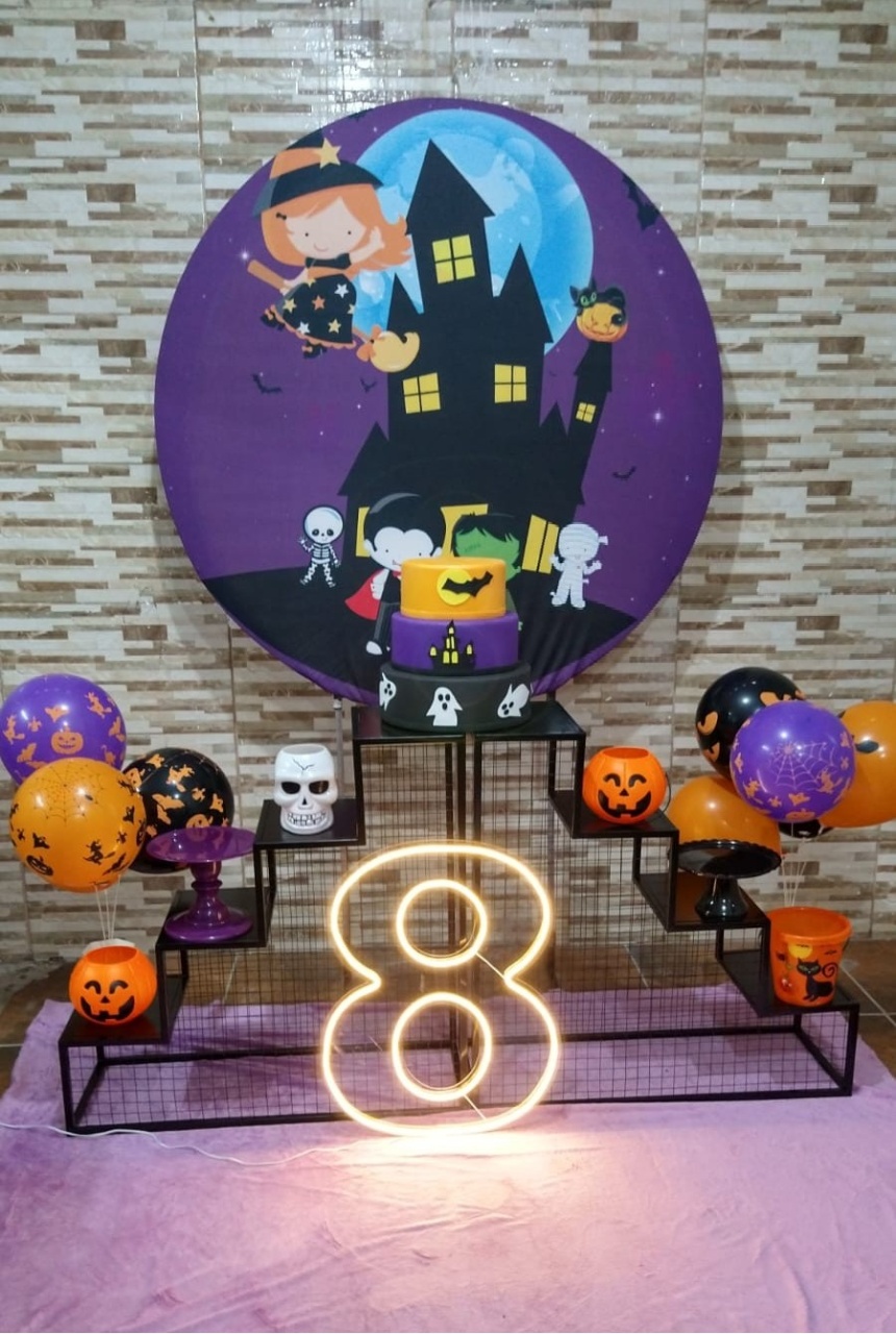 Pegue E Monte Halloween 1 - Realize Decorações