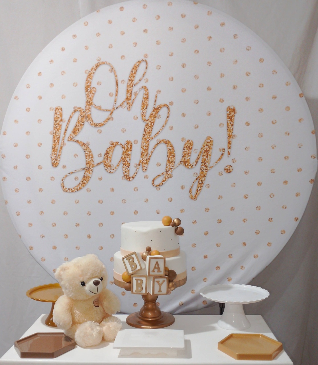 Kit Sem Mesa Oh Baby  - Realize Decorações
