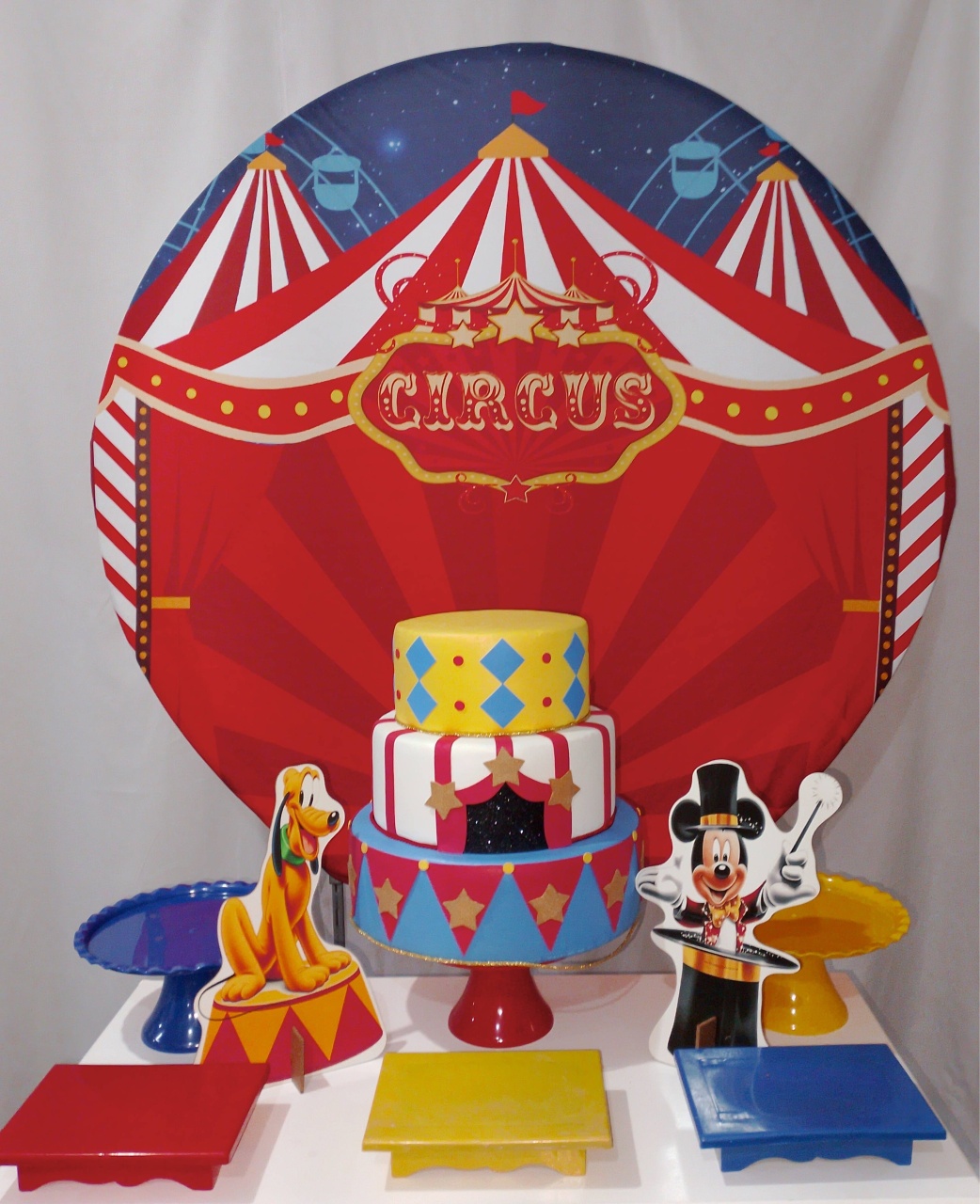 Kit Sem Mesa Circo  - Realize Decorações