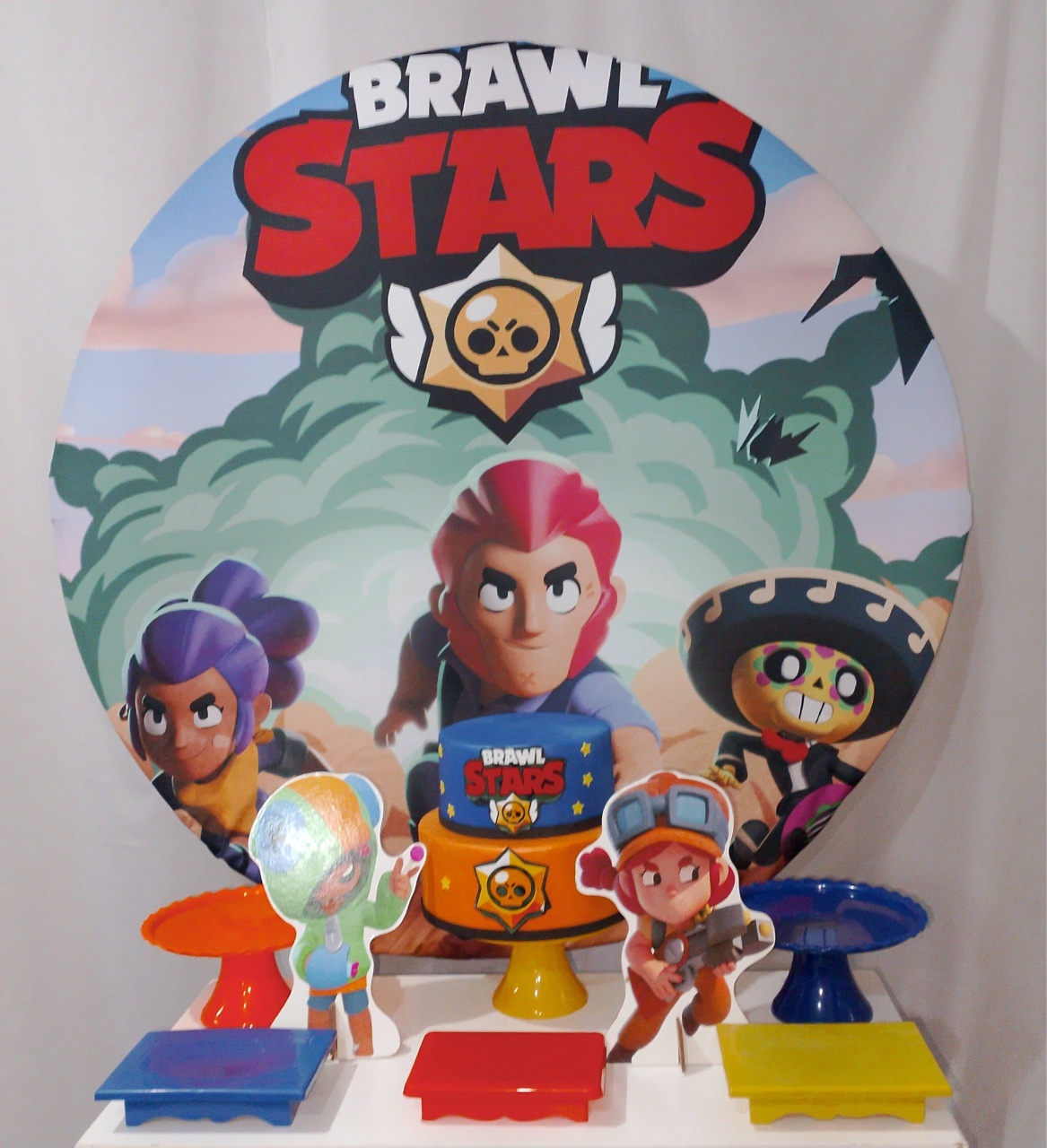 Kit Sem Mesa Brawl Stars  - Realize Decorações