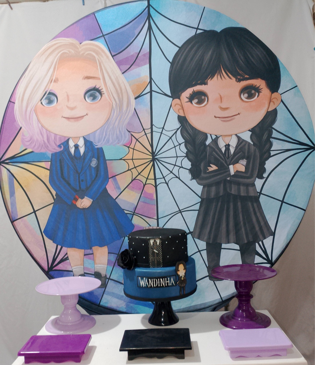 Kit Sem Mesa Wandinha 2 - Realize Decorações
